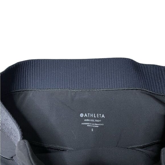 ATHLETA Aura Heel Tight in Powervita Black Size Small - Picture 11 of 11